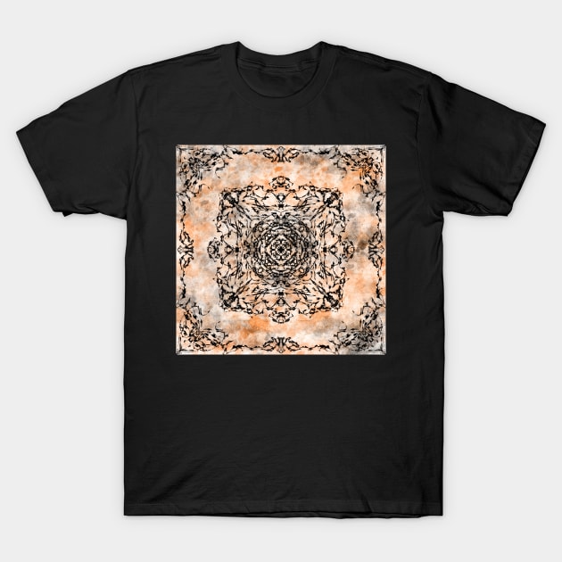 Autumn mandala T-Shirt by Kcinnik